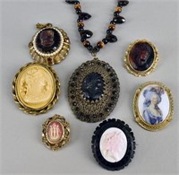 Collection Of Cameo Jewelry