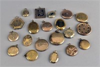 Collection Of Gold Filled Lockets
