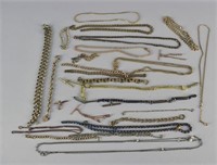 Collection Of Various Chains And Fobs
