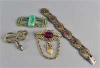 Group Of Victorian And Contemporary Jewelry