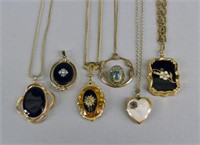Group Of Victorian Necklaces