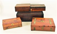 Group Of Jewelry And Dresser Boxes