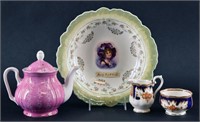 Group Of Decorative Porcelain