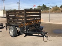 4FT x 6FT Trailer with Wood Rails