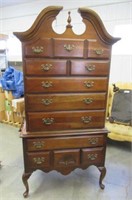 "american drew" highboy chest on legs