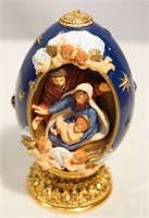 House of Faberge Nativity Egg