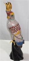 Cloisonne Bird with Stand
