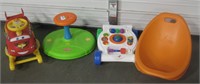 Lot Of Baby Toys and Rocking Seat