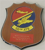 Military Plaques 10"x8" And 8"x6"