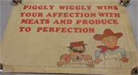 1970's Piggly Wiggly Store Poster 23" x 34"