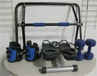 Exercise Items - Inversion Rack, Stepper & Weights