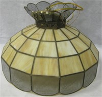 12" Tall Stained Glass Designed Lamp