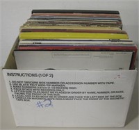 Box Lot Of Miscellaneous Records