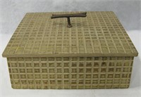 12" x 12" Wood Lidded Box