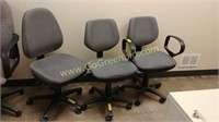Lot Of 3 Rolling Office Chairs
