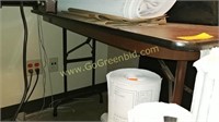 Laminate Wood Top Folding Table
