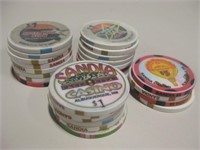 Obsolete Sandia Casino Chips