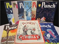 1950's Punch Magazines - Lot of 41
