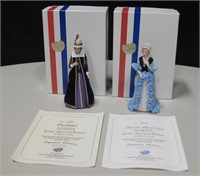 Pocahontas & Martha Washington Dolls