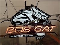 Bob Cat Neon Sign