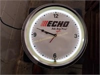 Echo Neon Clock
