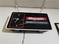 Mayrath Clock Hanging Sign