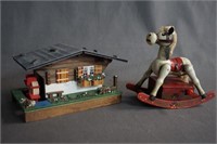 Reuge Swiss Water Mill Cabin Music Box