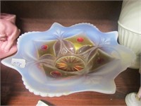 Antique Art Glass Dish