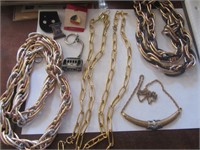 Jewelry Lot-Pr. Pierced Earrings, 2 Pins,S.F.
