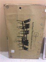 BOXSTORE RETURNS MAINSTAYS DINING SET BOX 2 ONLY