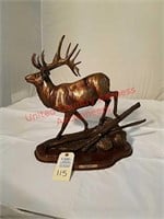 Nice National Wild Turkey Federation Bronze Elk -