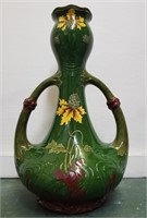 Antique Austrian Old Moravian Pottery Amphora