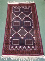 Vintage Wool Persian Runner Carpet / Rug