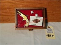 Shooters Arms Co Gamblers Set Golden & Ivory Grip