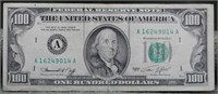 1974 $100 Franklin Bill