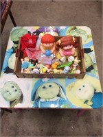 Cabbage Patch Kids Lot - Dolls, Table, Play Pen