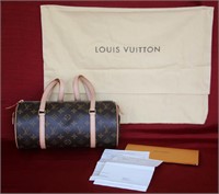 Genuine Louis Vuitton Monogram Canvas Papillon NM