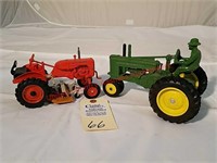 Ertl Allis Chalmers B w/Woods mower and John