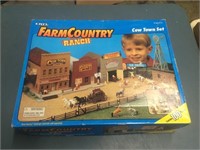 Ertl Farm Country Ranch Cow Town Set -Not Complete
