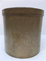 Light Brown Stoneware Crock