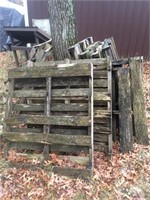 Lot of Wooden Pallets
