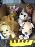 Lot of Plush Toy Dogs