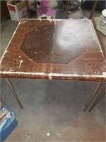 Folding Card Table #13