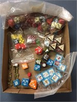 Lot of Different Dice