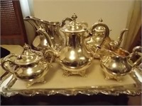 Reed & Barton Regency silver-plate, consisting