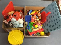 Lot of Kids Toys - Play Dishes, Etc