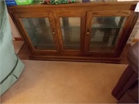Oak curio cabinet, purchased from Country Charm