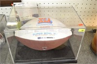 Colts Super Bowl Football in Case