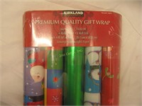 New 5 Pack Premium Wrapping Paper