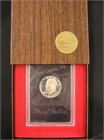 1973 Eisenhower Proof Dollar-S Mint